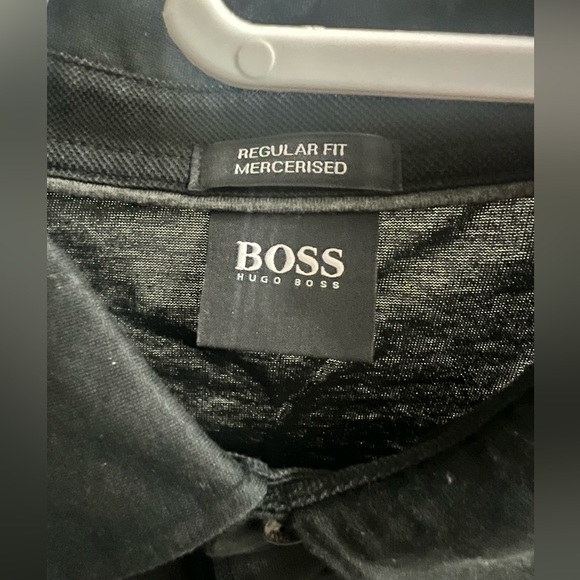 BOSS Mercerised polo T-shirt - Picture 2 of 3